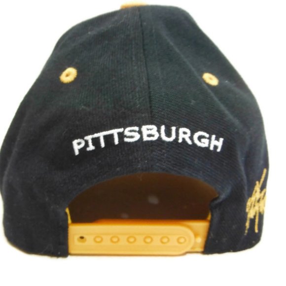 City Hunter Embroidered Pittsburgh Hat w/ Pin - Picture 4 of 8